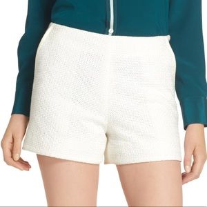 Rag & Bone white Textured Shorts